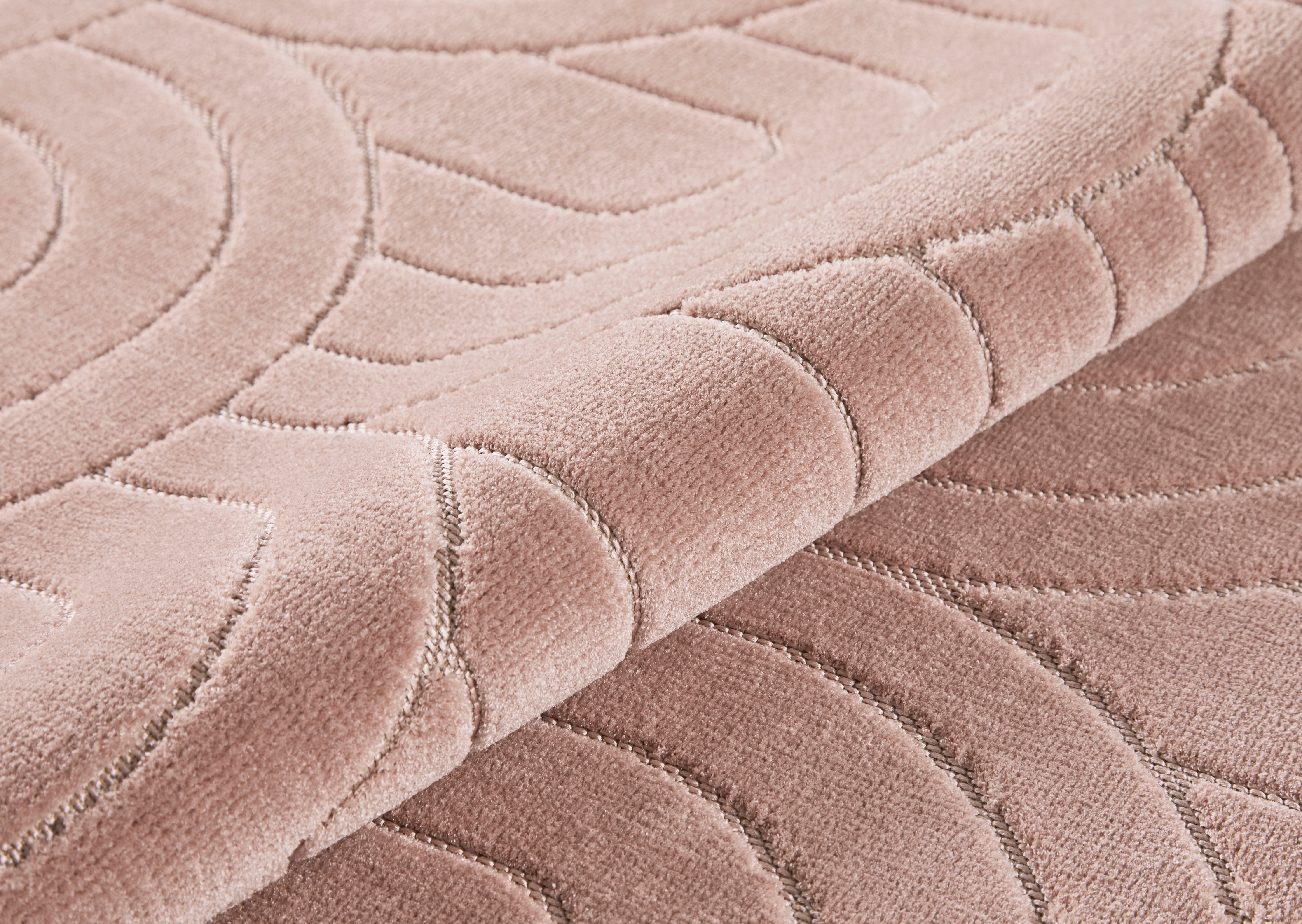 Concept Looms Maze MAZ103 Dusty Pink Large Rectangle Rug